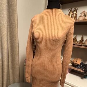 Gap Tan Knit Dress